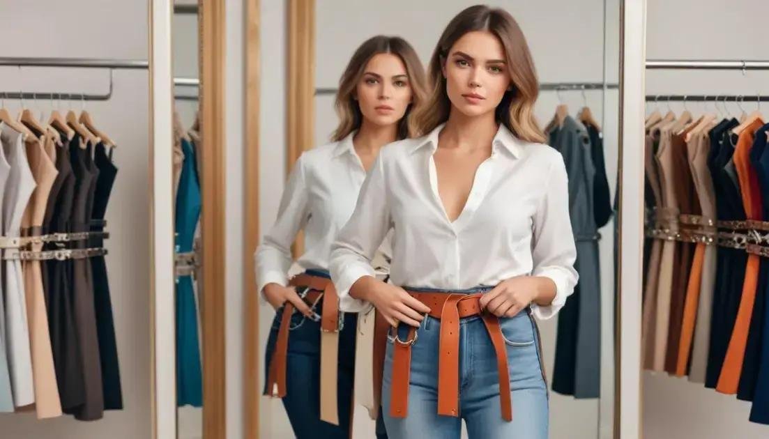 Dicas de moda para escolher o cinto perfeito