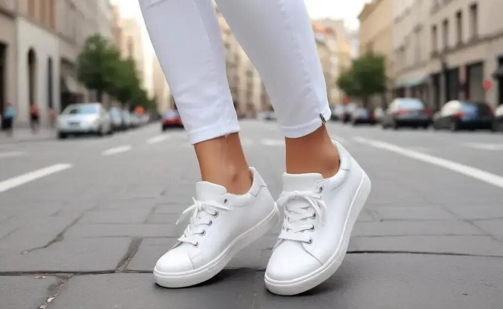 Tênis brancos femininos: o must-have da moda que você não pode ignorar