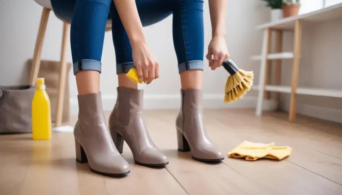 Cuidados e manutenção das botas