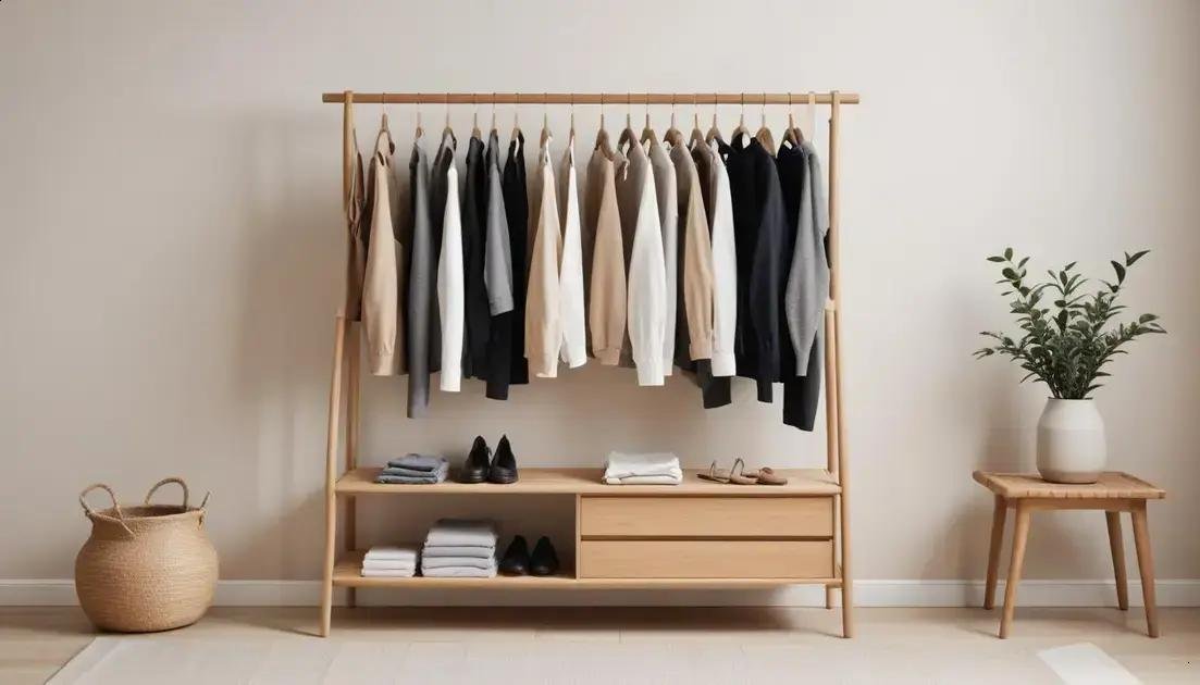 Tutorial de como montar um guarda-roupa cápsula para otimizar seu estilo