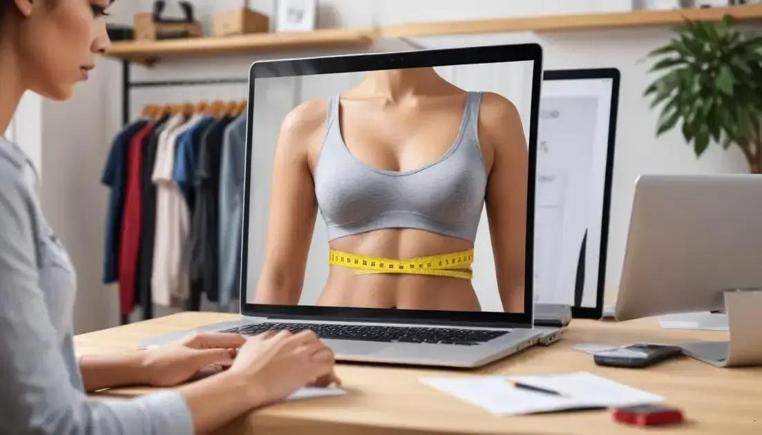 como escolher o tamanho certo de roupa online: evite erros e devoluções