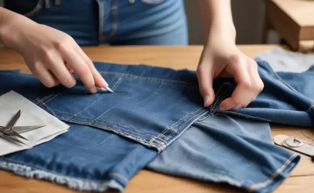 tutorial de como customizar calças jeans: transforme seu jeans em peça única