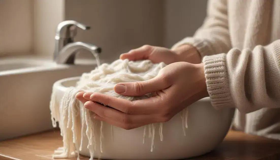 guia de cuidados com roupas de lã: como evitar bolinhas, manchas e encolhimento
