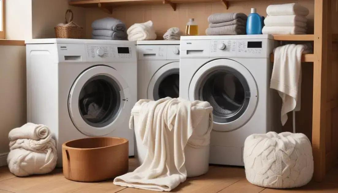 lavagem segura: técnicas à mão, na máquina e produtos indicados