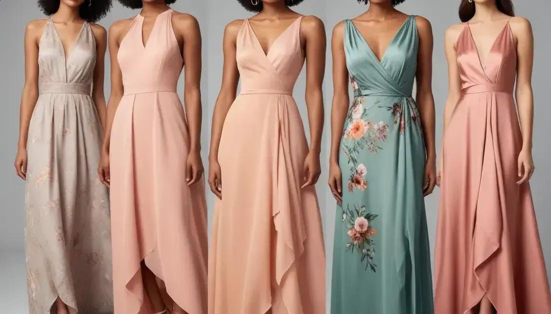 Cores, estampas e tecidos que estão em alta para convidadas