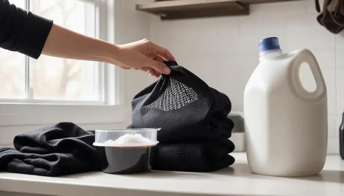 Produtos e ingredientes seguros para conservar roupas pretas Produtos e ingredientes seguros para conservar roupas pretas