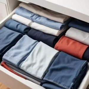 tutorial de como dobrar roupas para economizar espaço: 10 truques práticos