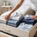 tutorial de como dobrar roupas para economizar espaço: 9 técnicas que funcionam